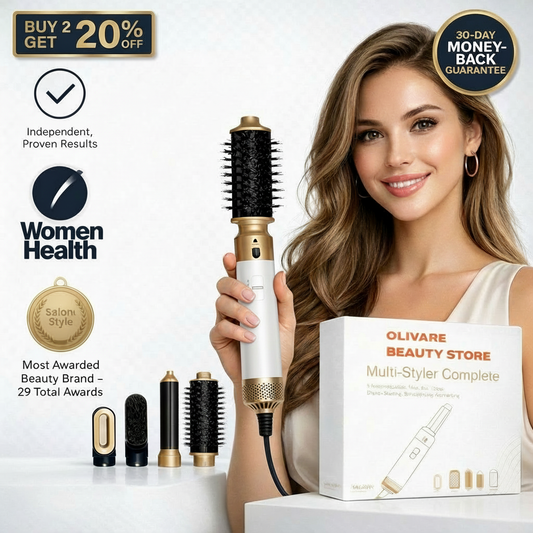 6-in-1 Hot Air Styler OLIVARE BEAUTY.STORE