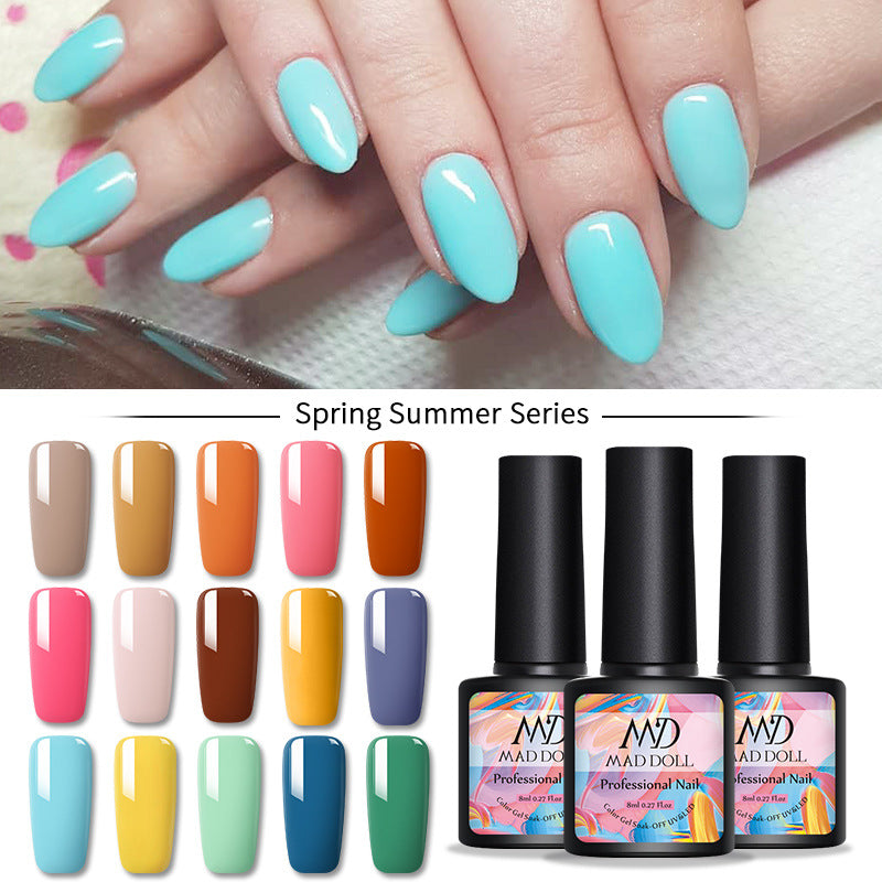 MAD DOL Gelatinous Texture Nail Polish