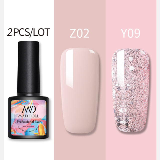 MAD DOL Gelatinous Texture Nail Polish