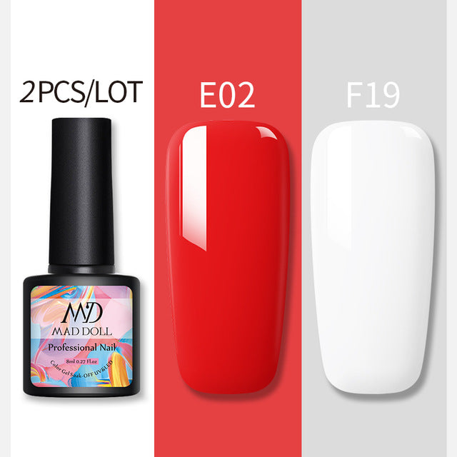MAD DOL Gelatinous Texture Nail Polish