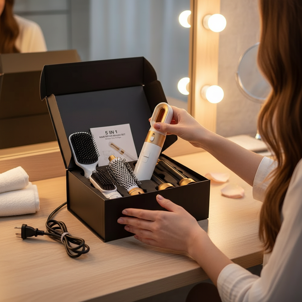 5-in-1 Professional Hair Styler