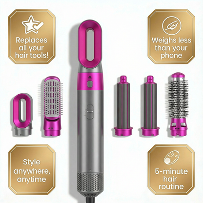 5 in 1 Hair Styler OLIVAREBEAUTY.STORE